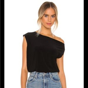 Norma Kamali Drop Shoulder Top